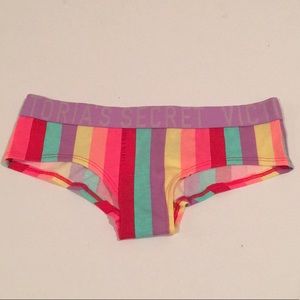 Victoria’s Secret wide waist rainbow cheeky panty